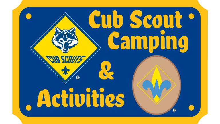 Cub Scout Camping - Camp Davy Crockett